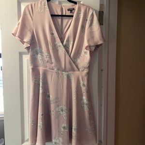 Express floral skater dress size 12